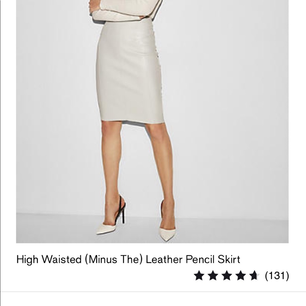 Express high waisted pencil skirt